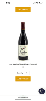 French Pinot noir , new