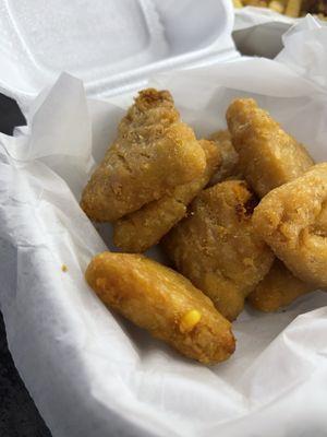 Fried Mac and Cheese appetizer