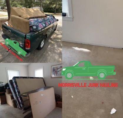 couch removal | dresser removal | mattress removal |furniture removal | affordable junk removal In Clayton, NC