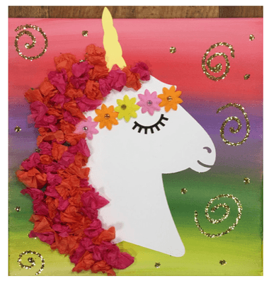 Mixed Media Unicorn