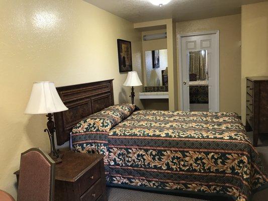 Newly remodeled rooms