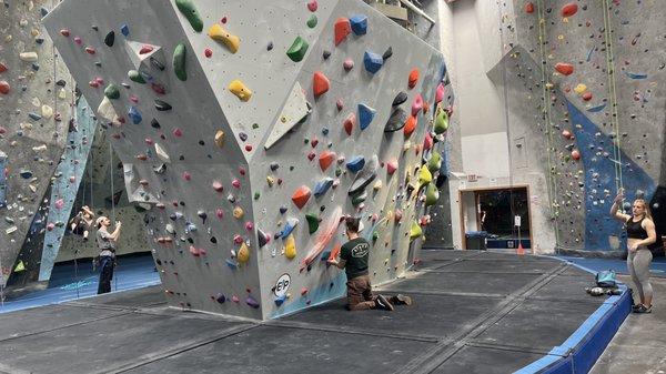 Vertical Hold Rock Climbing Gym