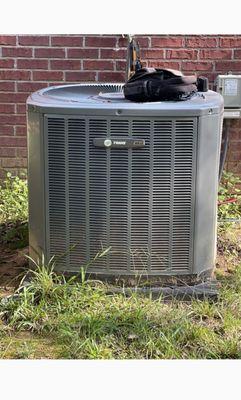 AC replacement - before (17 SEER)