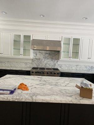 cabinets y counter stone