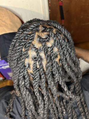 Retwist with 2 strand