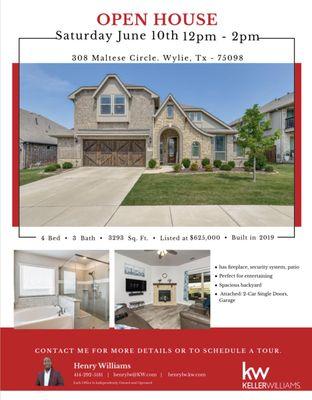 Come join me this Saturday June 10th at this open house, and tell a friend to tell a friend!