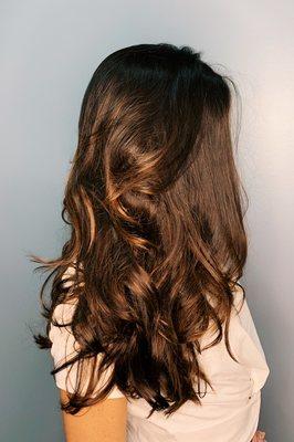 Nothing compares to sun kissed hair! Balayage is a fave pastime as well!