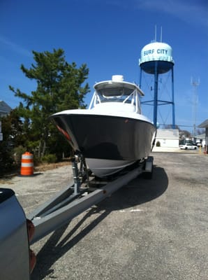 Ship Bottom Boat Towing