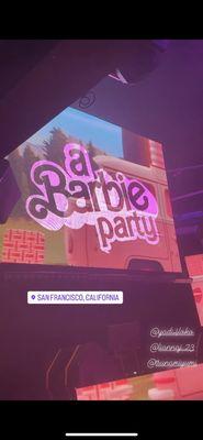 Barbie party