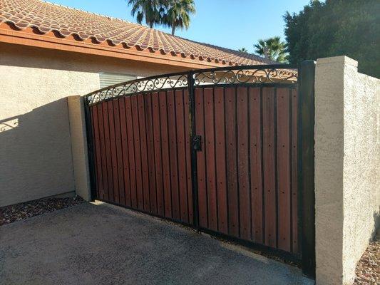 Nice RV Gate installed in Glendale, AZ  (Arrowhead Ranch)