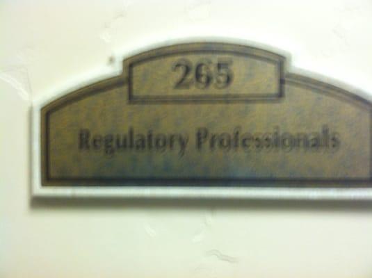 Regulatory Professional