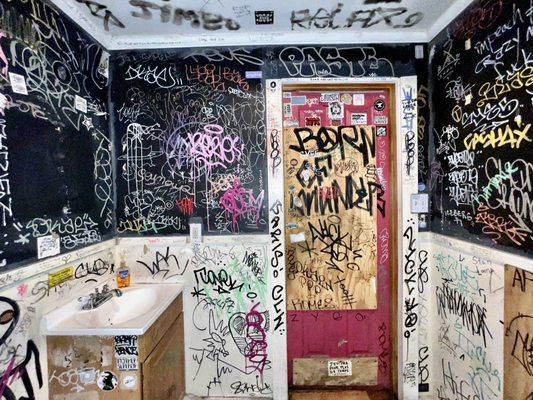 Most fascinating restrooms in Hudson.