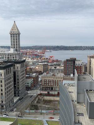 View from the jury duty waiting area