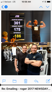 I won The Biggest Loser on NBC -- and I couldn't have done it without Roger's help!