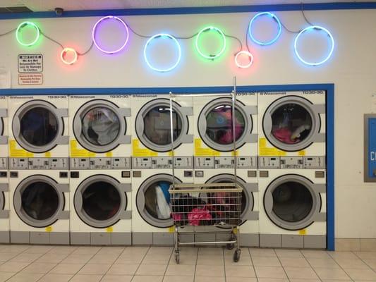 Dryers...15 minutes for every $.25