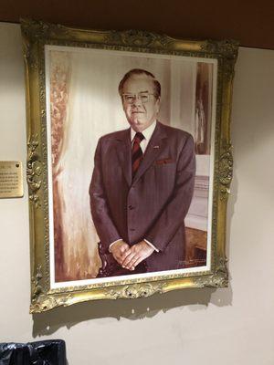 Dolph Briscoe Jr. for whom the library is named served as Texas Governor from 1973 to 1979