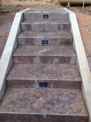 Crystal Basin Construction | Beautiful Concrete Stairs