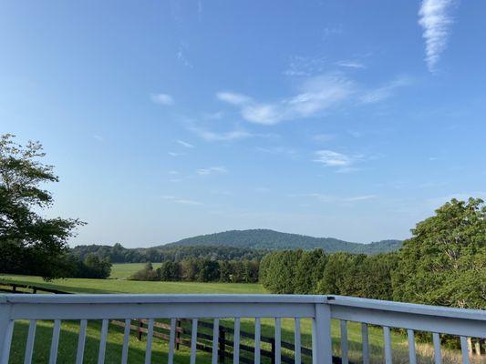 View from Carriage House