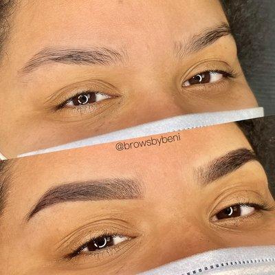 Brow transformation!!