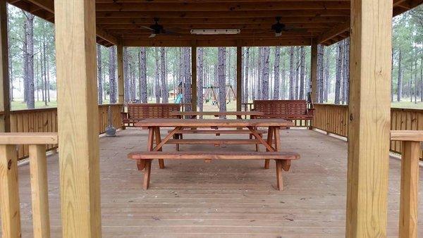 Join family and friends for a get together at the Pavilion located in the center of the campground for BBQs, Picnics, and more!