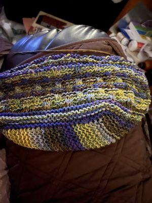 Market bag by Queensland yarn pattern available at cowgirl yarn