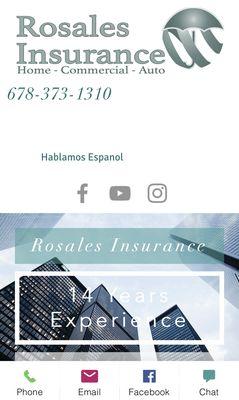 visit our website www.rosalesinsuranceusa.com 
 get a quote today for your business commercial insurance.