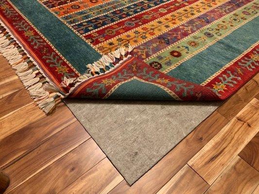 All types of Rug Pads available. Call if you have any questions.