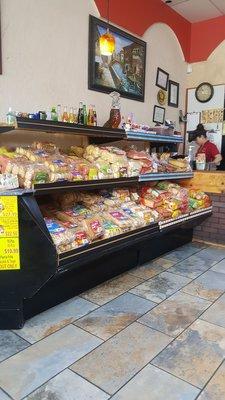 Fresh baked breads and rolls