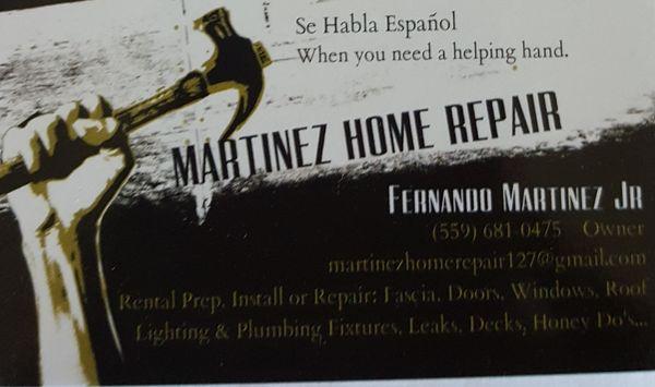 Martinez Home Repair