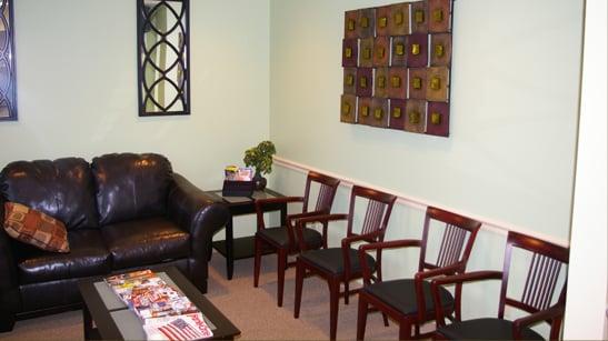 Healthy Smiles Family Dentistry Waiting Room