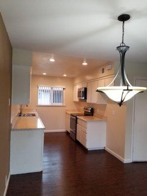 Spacious Galley Kitchen