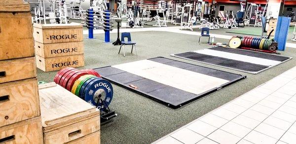 Olympic Weightlifting and Deadlifting Platforms