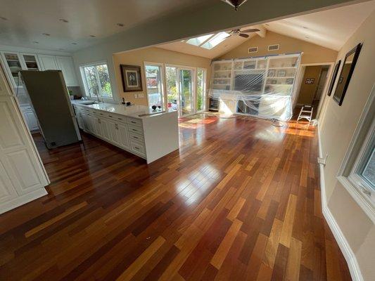 Full refinish on Eastside Costa Mesa