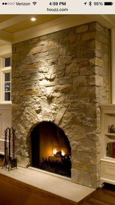 custom fireplace