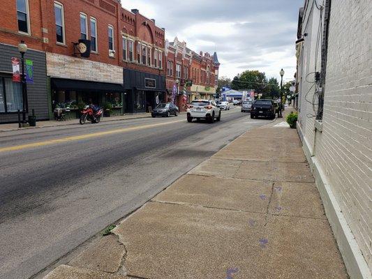 Looking Southwest on Lake St. in Downtown North East