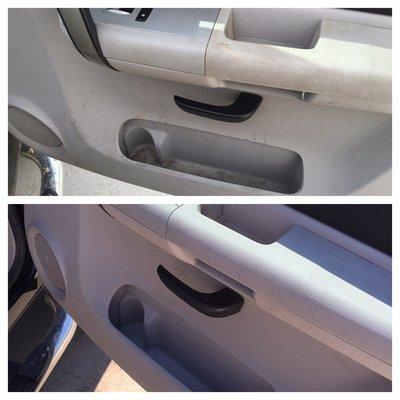 Before & After Extreme Interior Detail on a Chevrolet Silverado