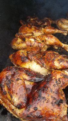 Side-view - Jerk Chicken, as authentic as it gets!