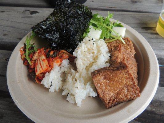 Our Namu Gaji Farm lunch cooked by Namu Gaji.