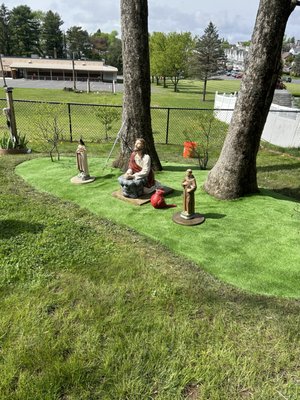 Artificial turf installation