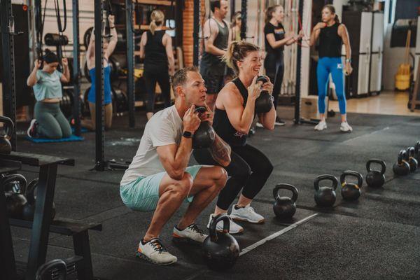 Kettlebell workout