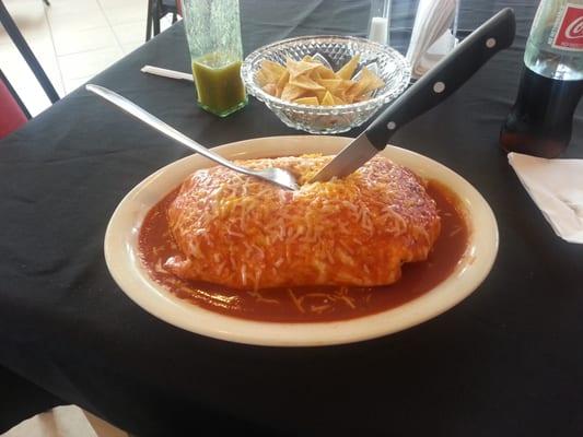 Wet burrito