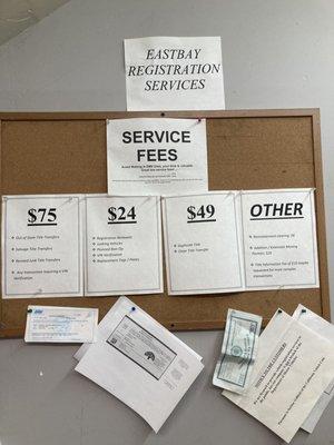 Eastbay Registration Services