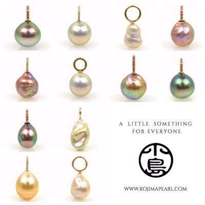 check out our ever rotating one of a kind pearl designs online.. or make an appointment to try on pieces in person.