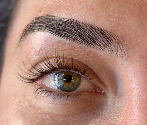 Lash Lift and Brow Shape