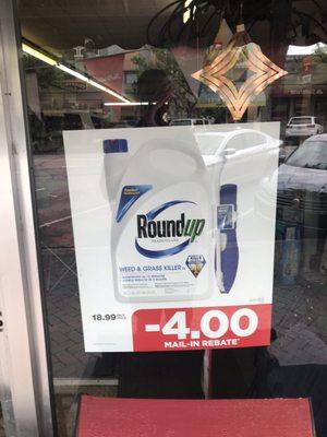 Round Up rebate