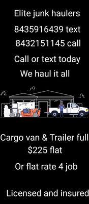 We haul junk too