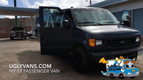 Ivy 12 passenger van + no cargo