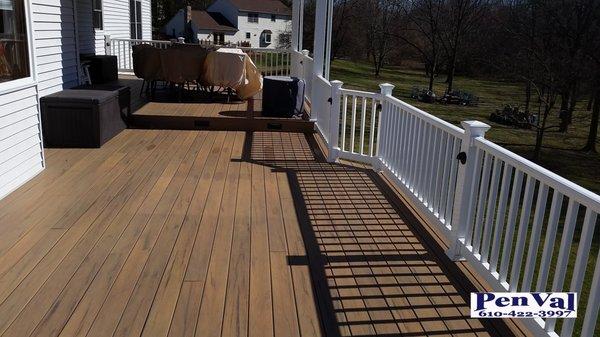 Large Composite Deck Area