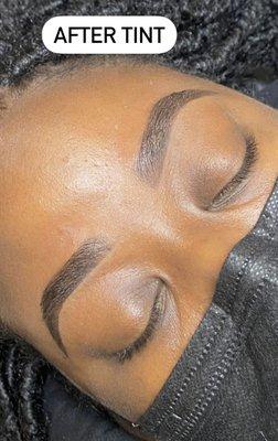 Brow wax w/ tint