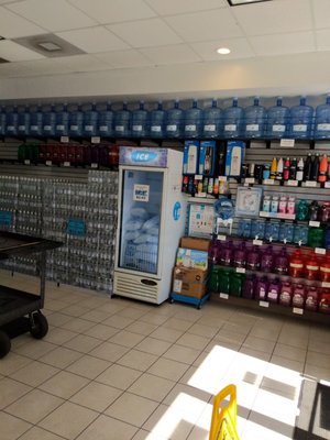 Lots of options! From very high quality water, bottles, dispensers etc!